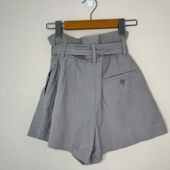 ARITZIA Wilfred Paper Bag Tie High Waisted Shorts - Picture 6 of 9
